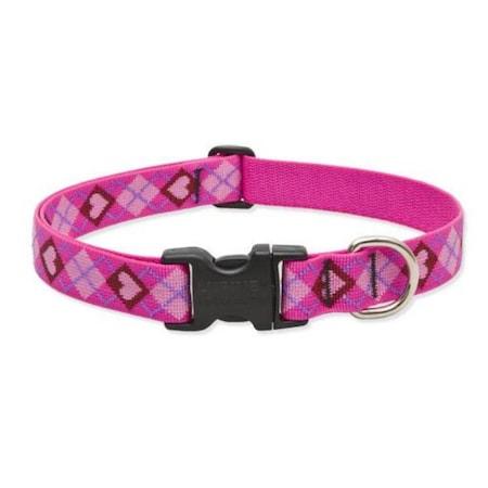 Lupine 14253 1 In. Puppy Love 16 In. - 28 In. Adjustable Dog Collar